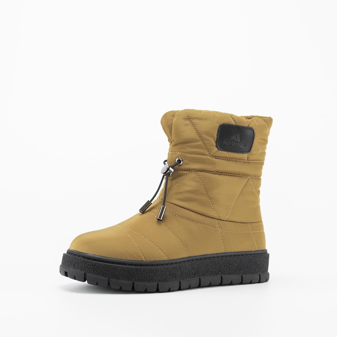 Nordman дутики с резинкой -затяжкой цвет горчичный - фото 6