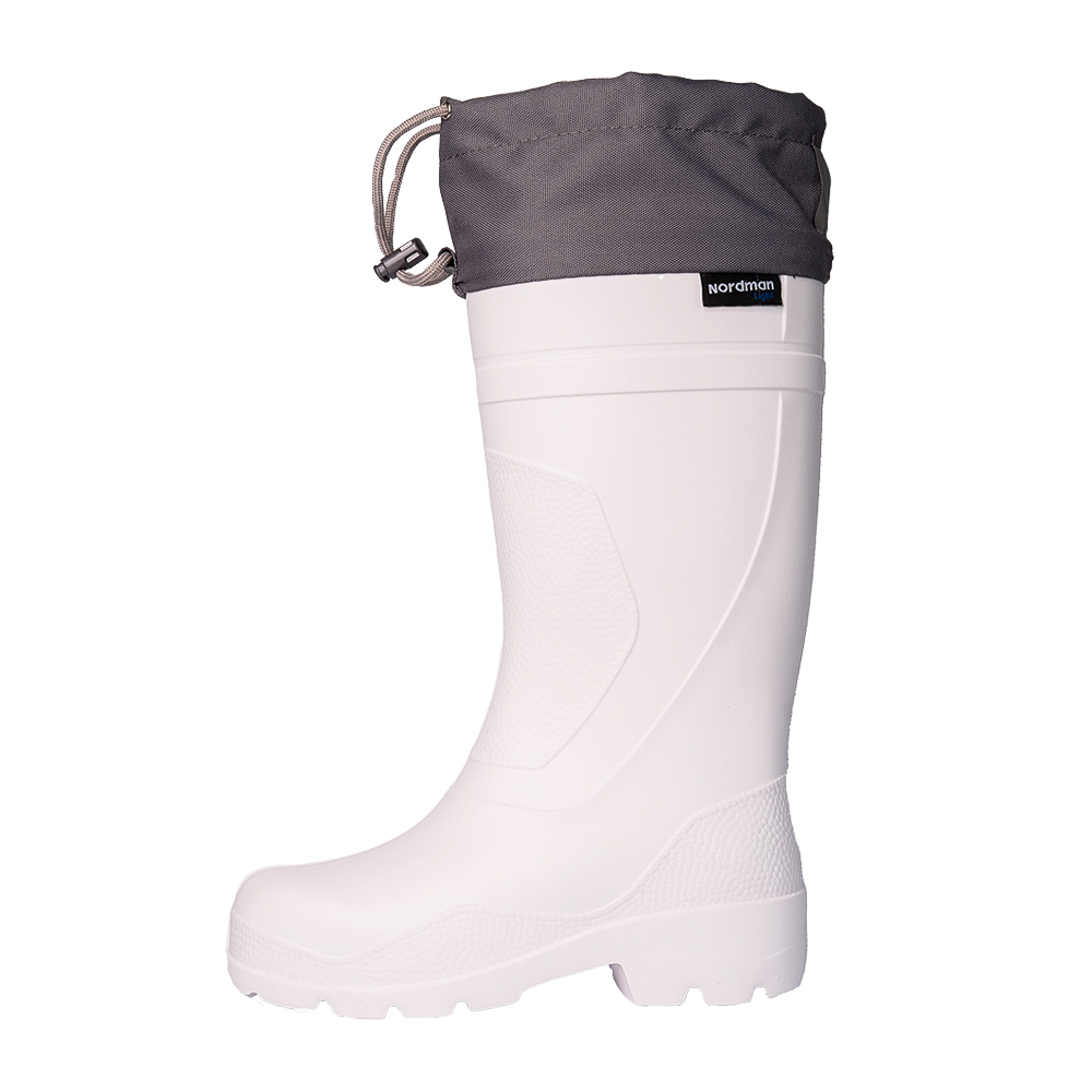 Сапоги Nordman Light с мехом и манжетой белые - фото 3