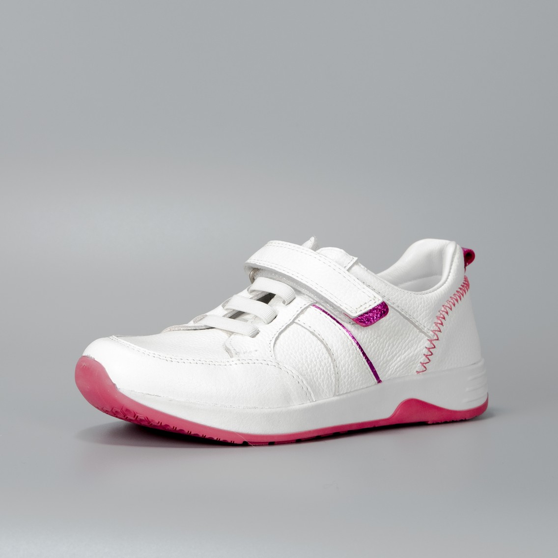 Кожаные кроссовки Nordman Groove белые - фото 2