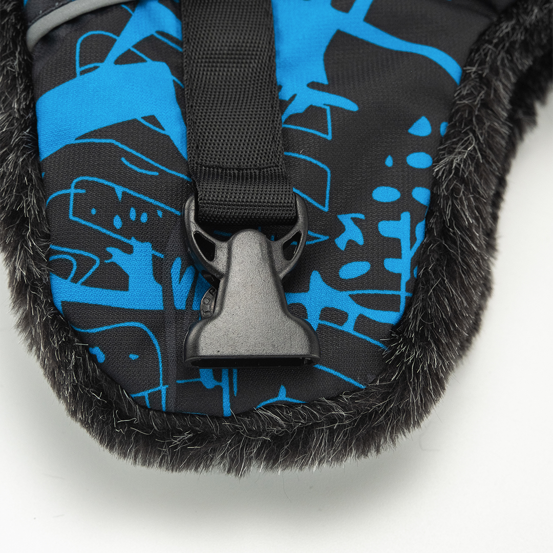 Шапка детская Nordman синяя - фото 9