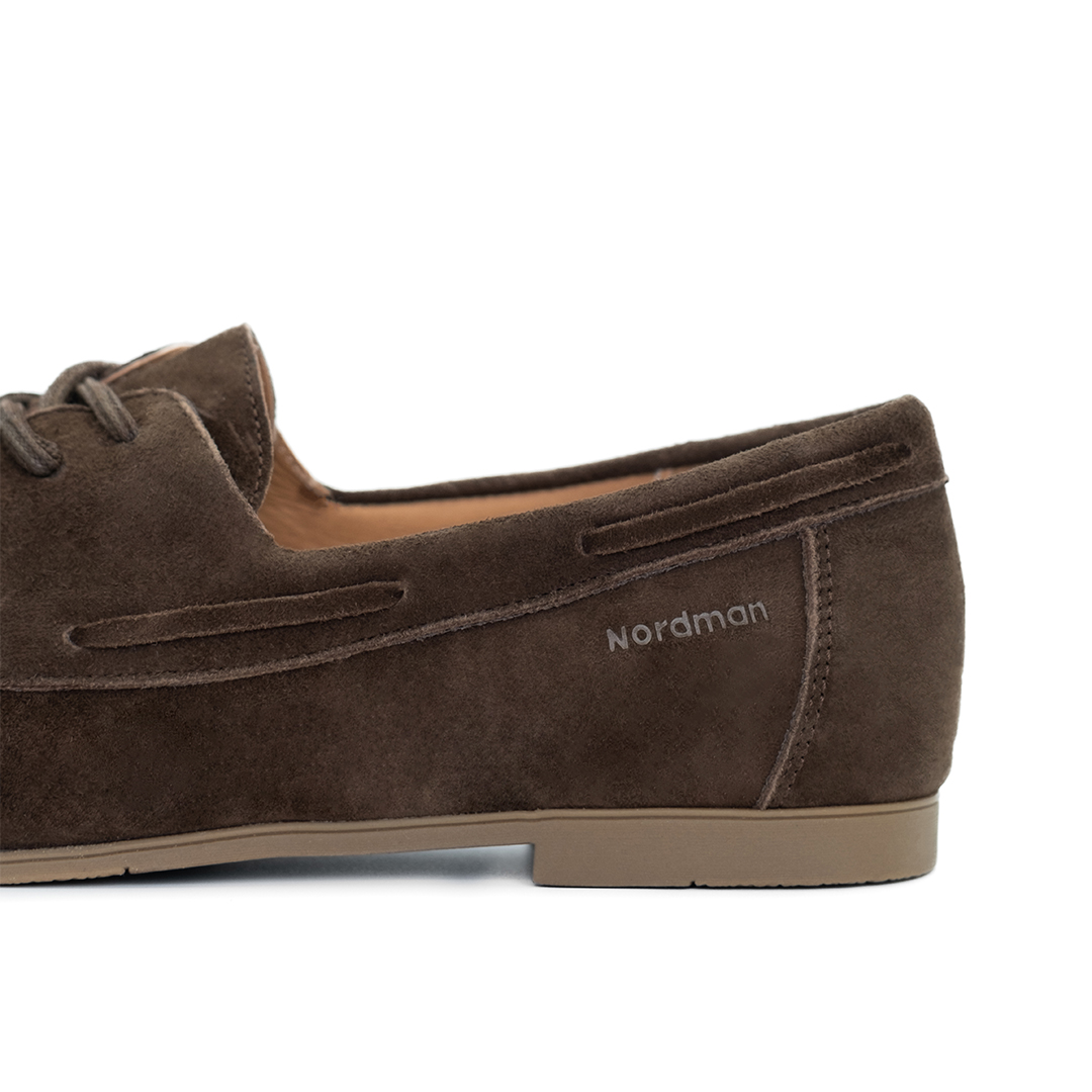 Женские лоферы Nordman коричневые - фото 5