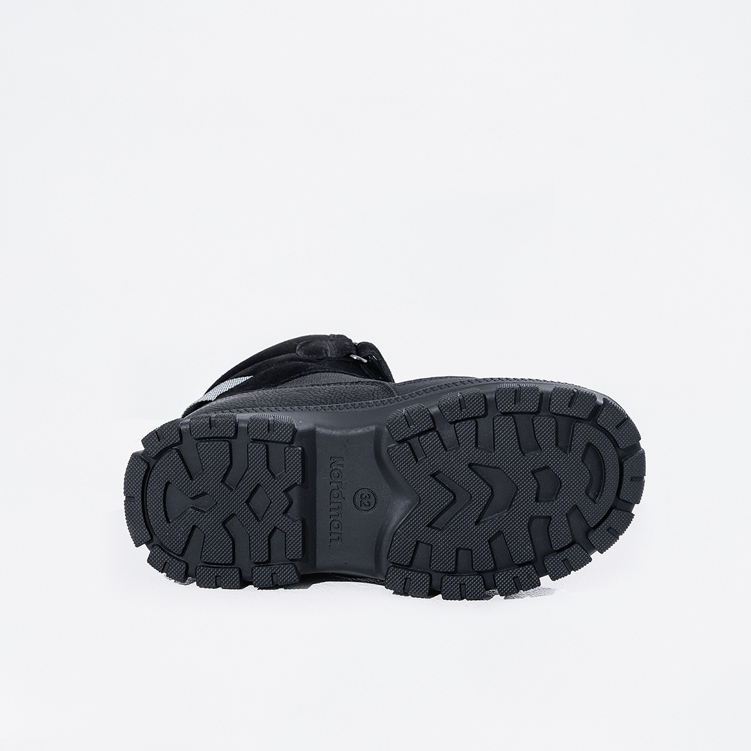 Ботинки Nordman зимние на липучке и шнурках цвет черный - фото 10