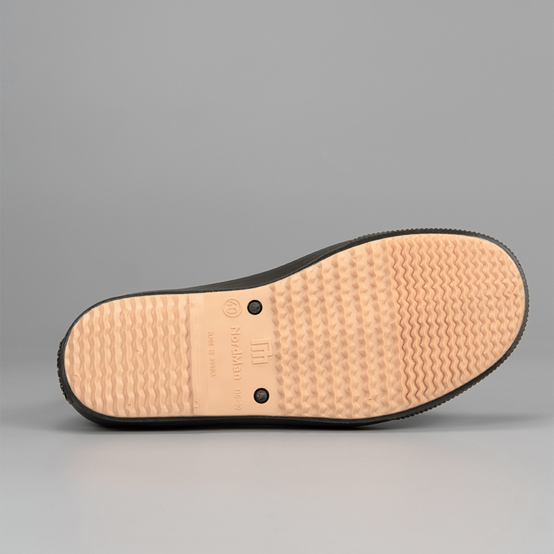 Мужские ботинки Nordman Beat  коричневые с бежевой подошвой - фото 7