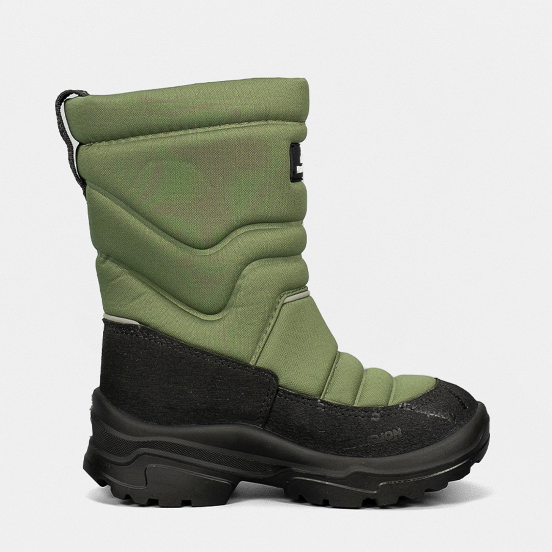 Зимние детские сапоги Nordman Lumi Хаки - фото 4