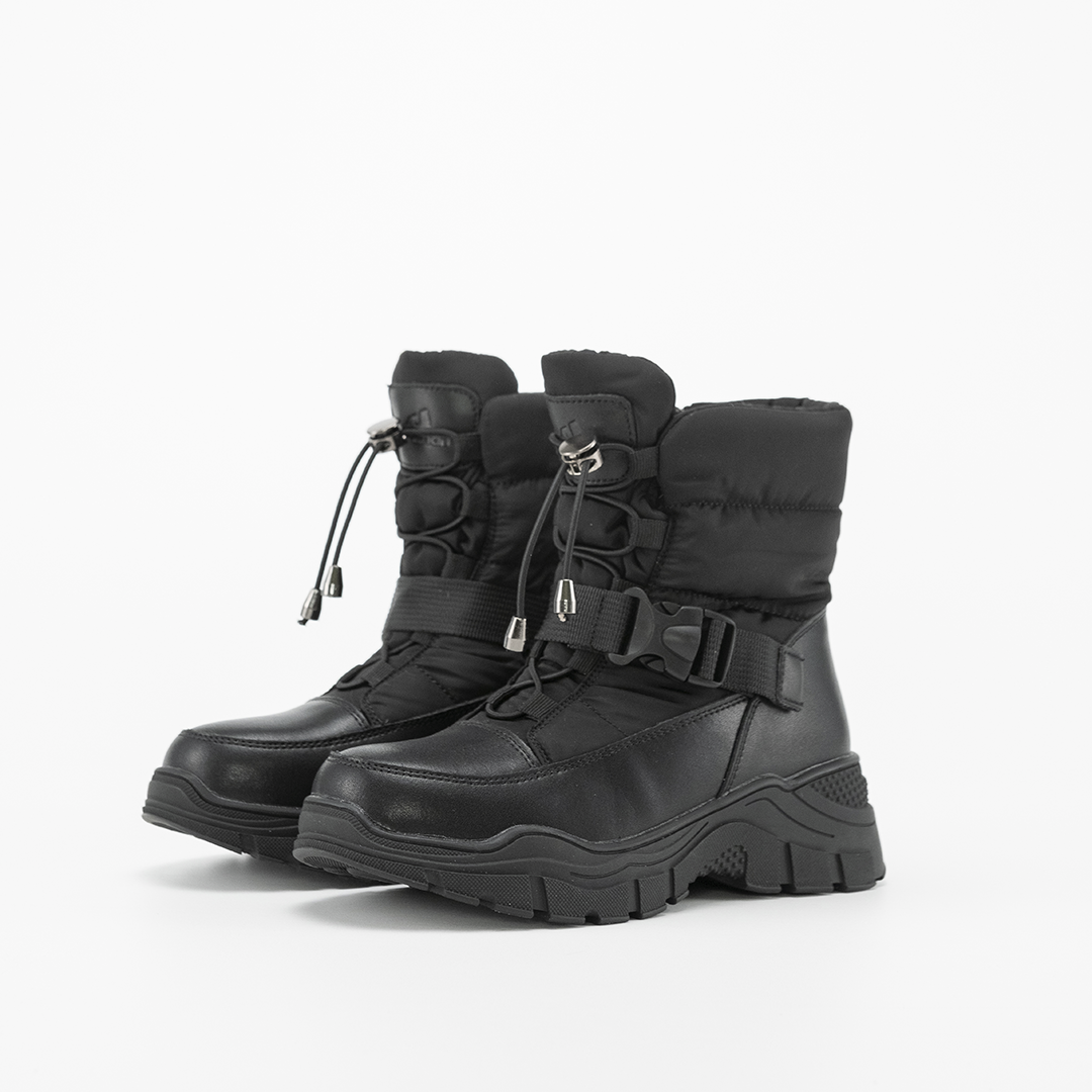 Nordman сапоги на молнии с затяжкой цвет черный - фото 4