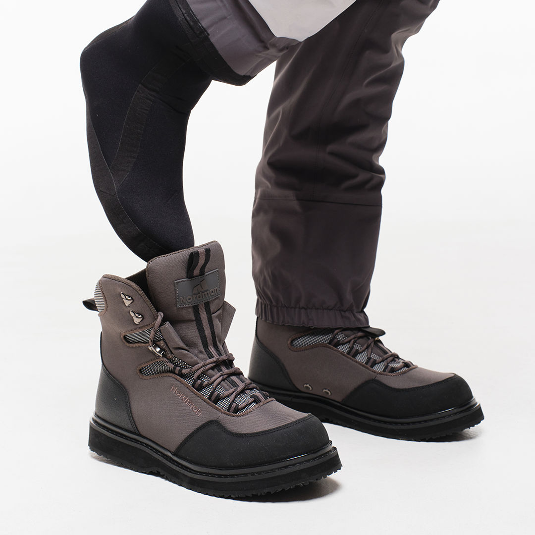 Nordman Wade ботинки для вейдерсов чёрно-серые - фото 5