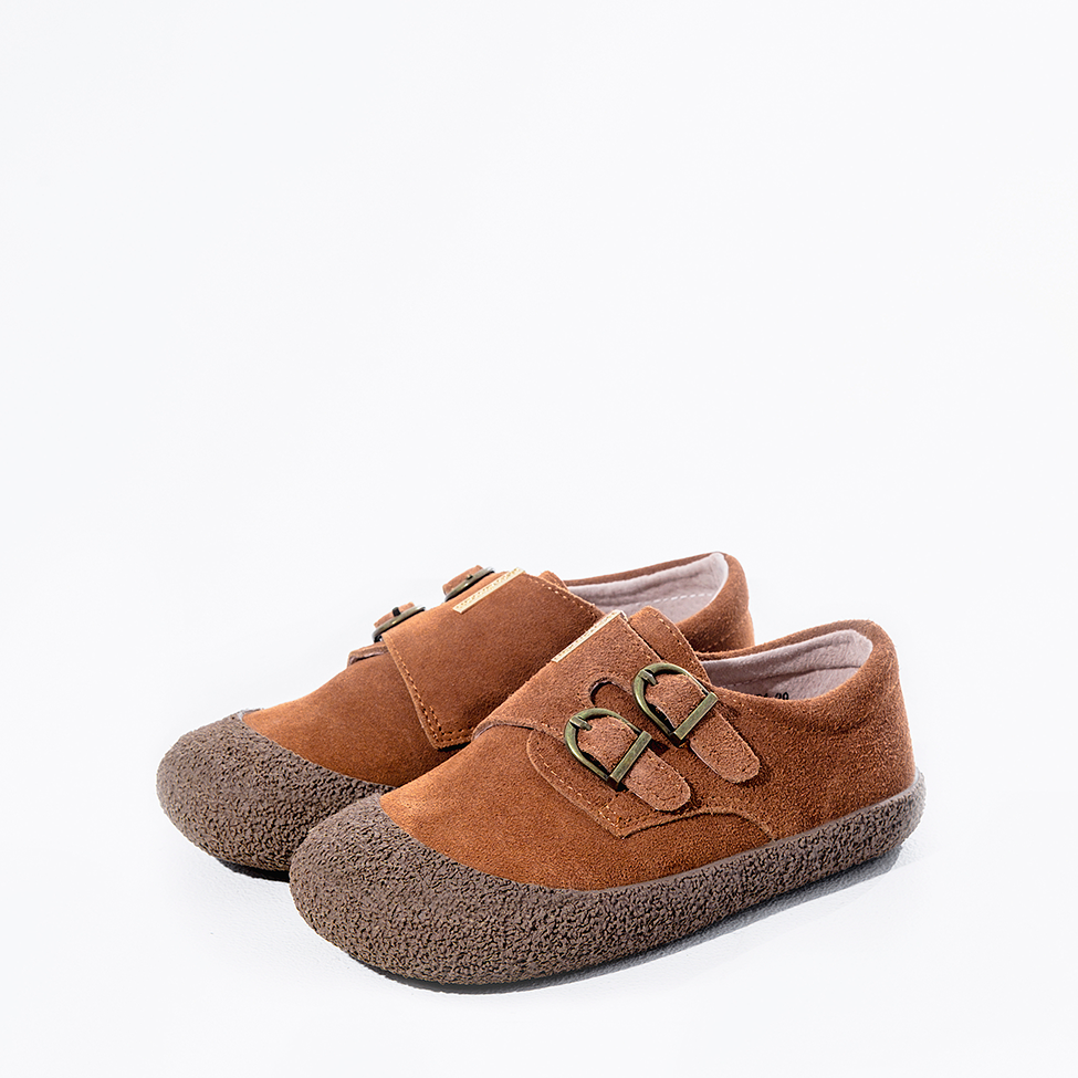 Полуботинки Nordman на двух застежках цвет коричневый - фото 4