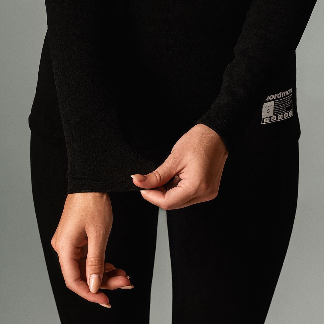 Термобелье Nordman женское Soft Plus, цвет черный - фото 6