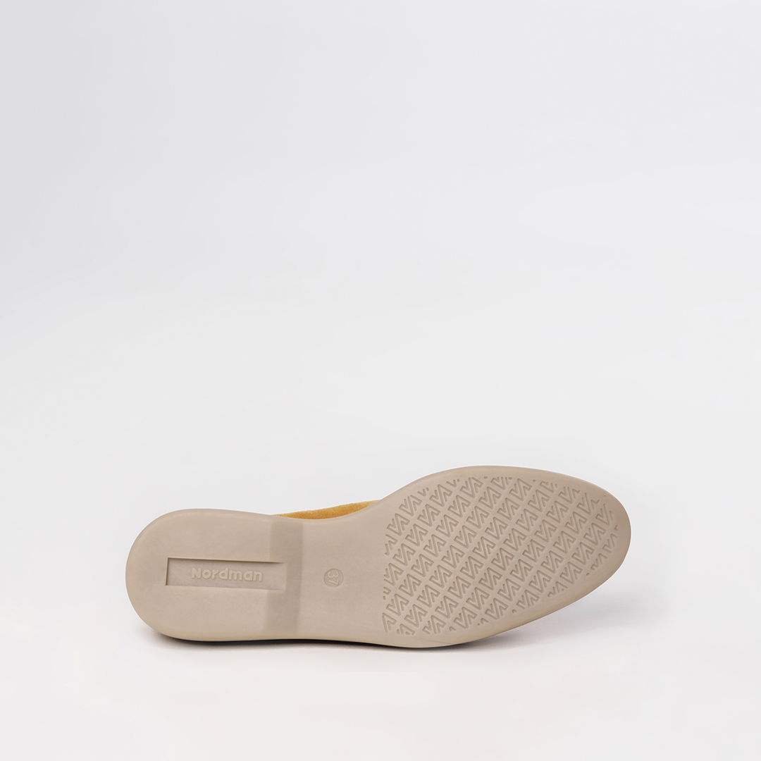 Женские лоферы цвет фисташковый - фото 9