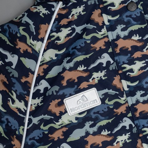 Комбинезон детский Nordman Wear Темно-синий с принтом - фото 3