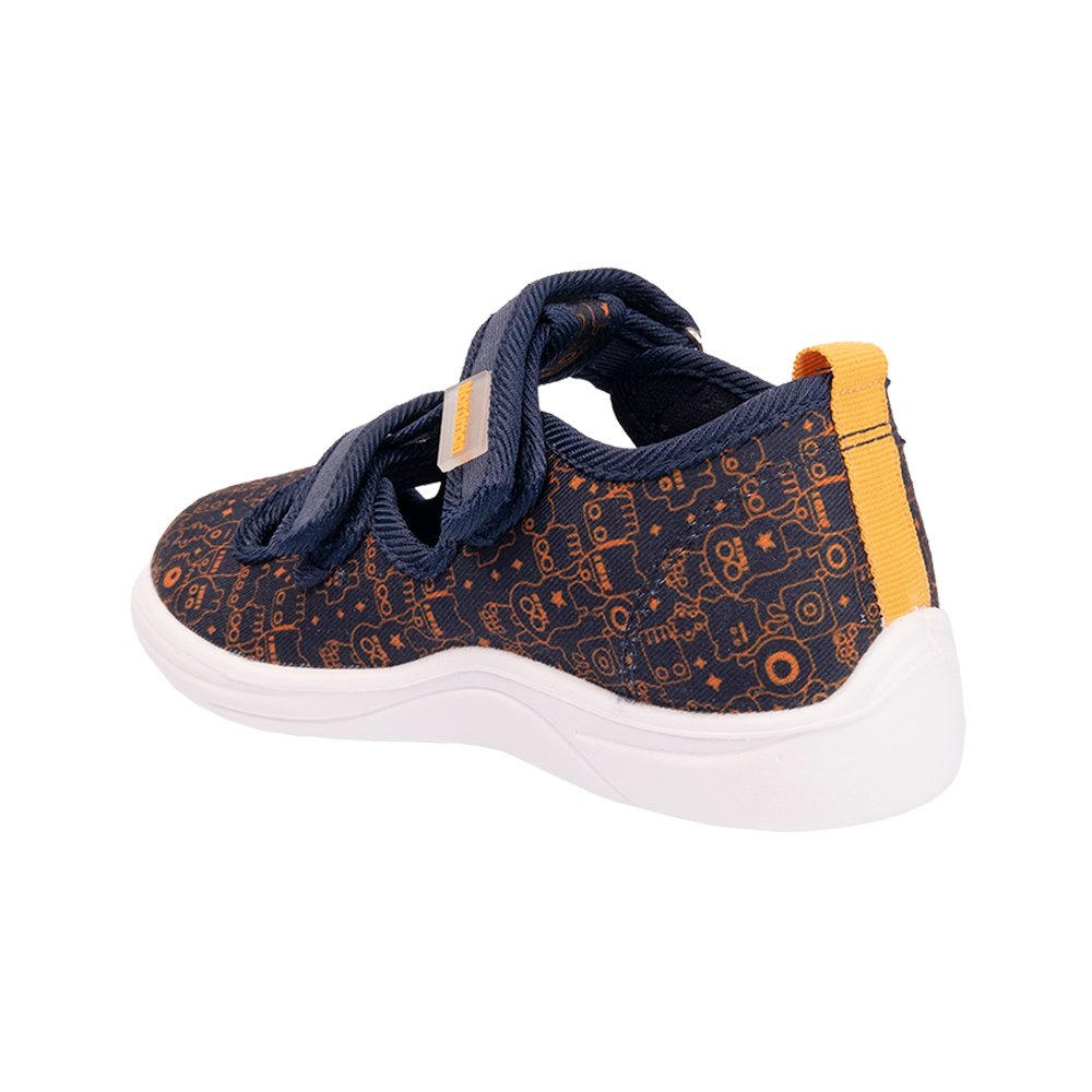 Тапочки детские Nordman Stars синие c принтом - фото 6