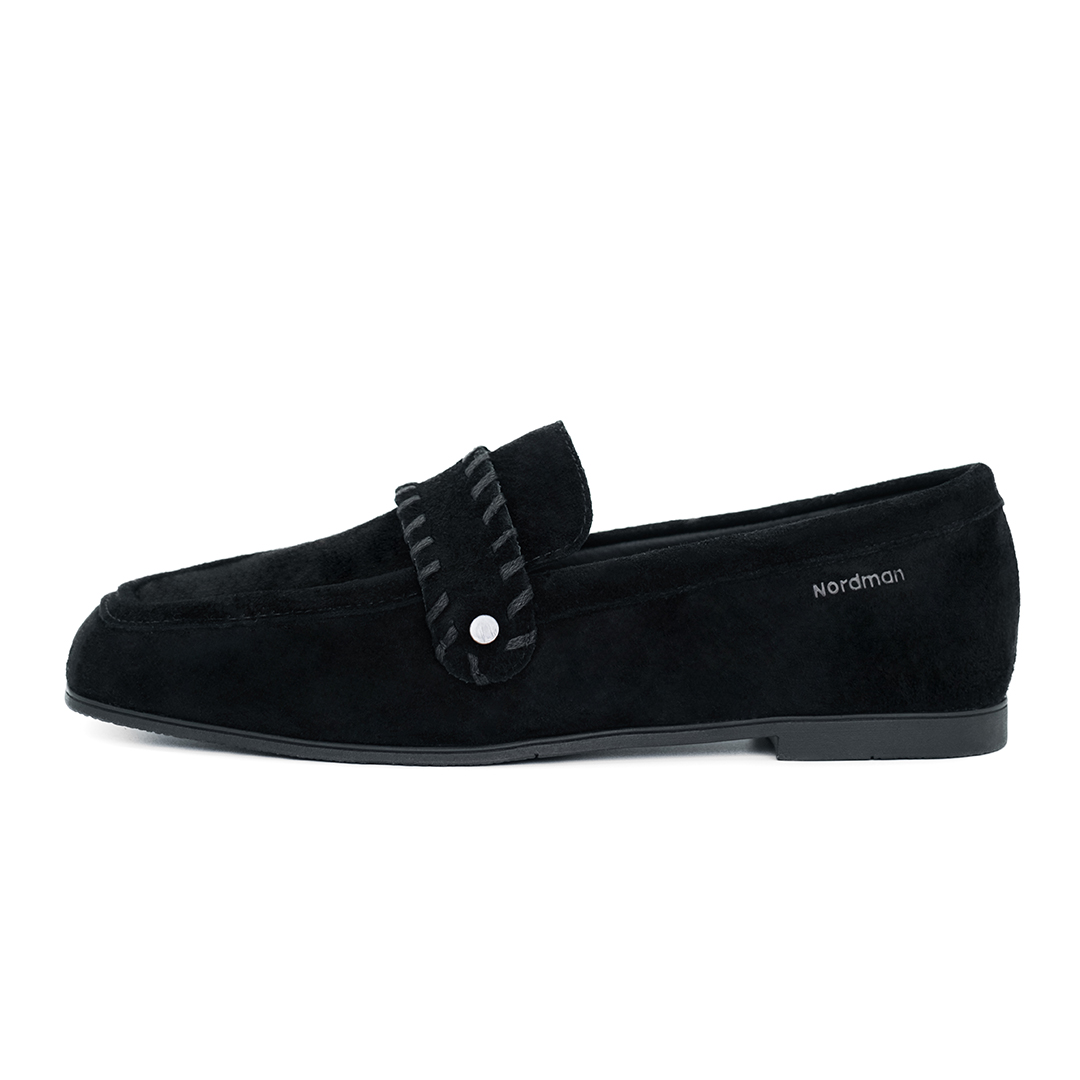 Женские лоферы Nordman черные - фото 3