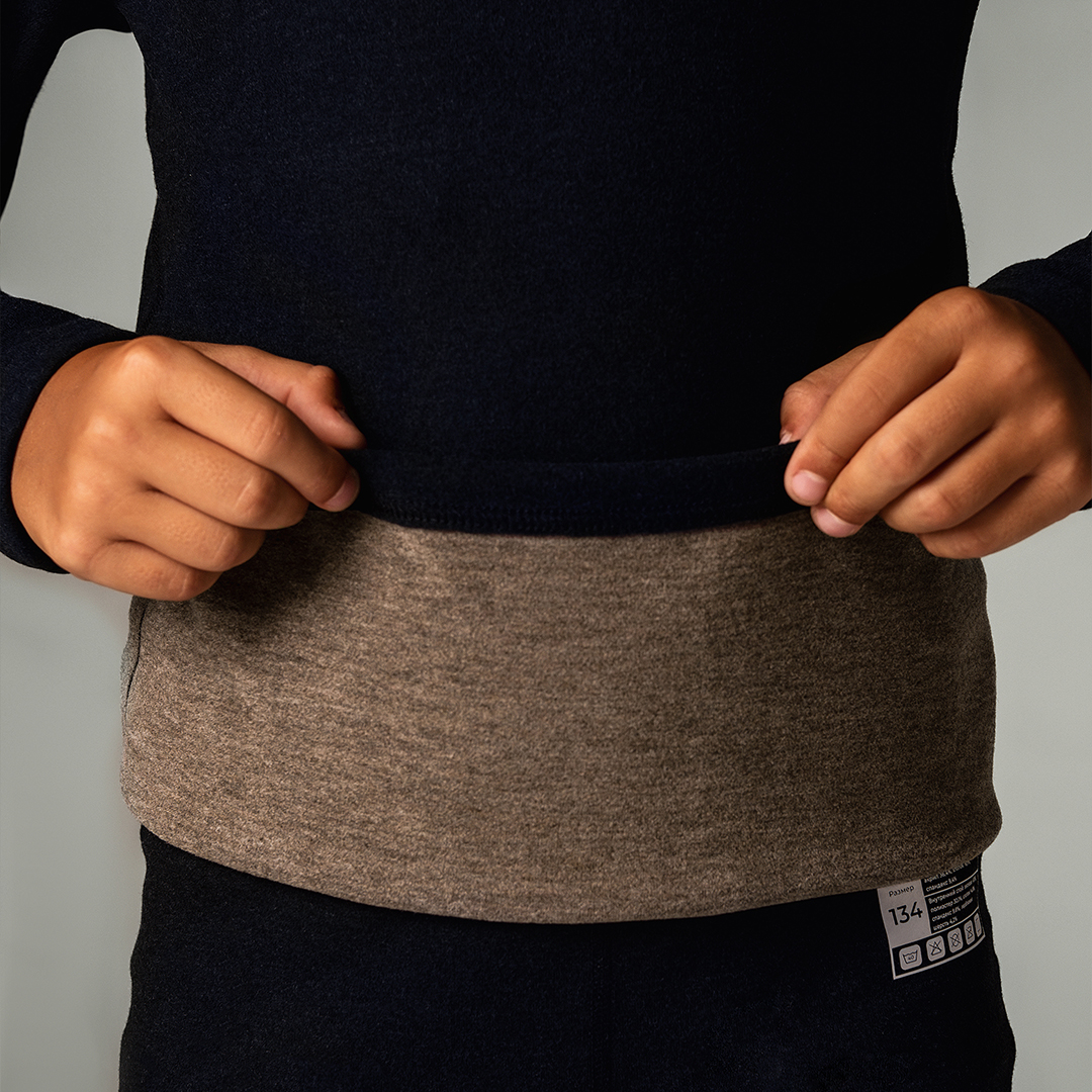 Термобелье Nordman  десткое  Warm, цвет синий - фото 6