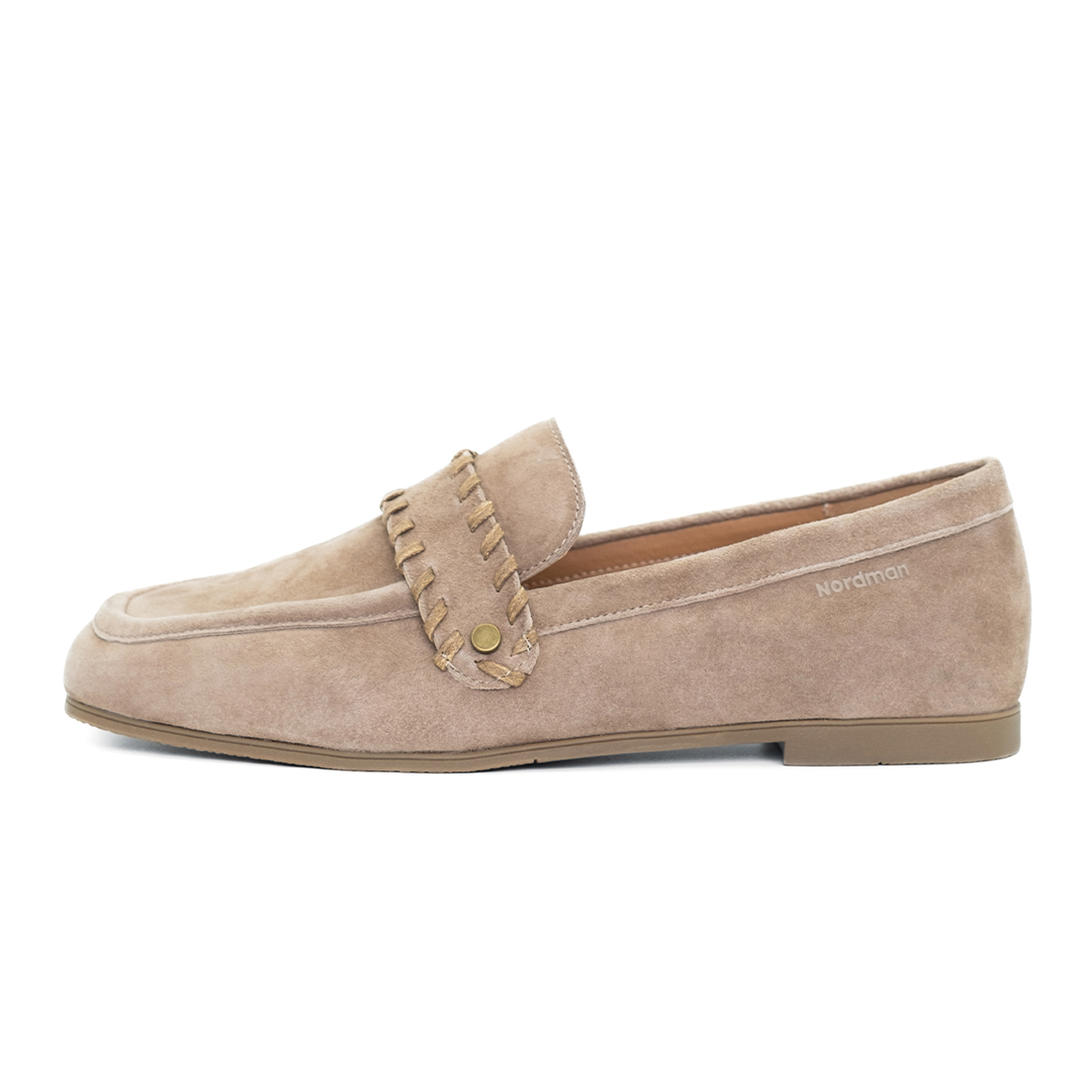 Женские лоферы Nordman коричневые - фото 3