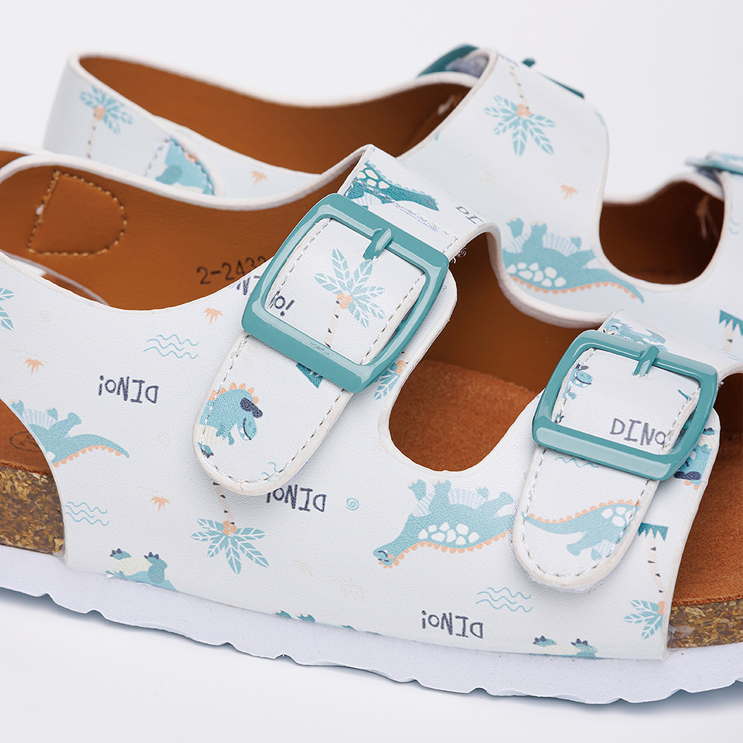 Детские летние босоножки Nordman голубые - фото 2