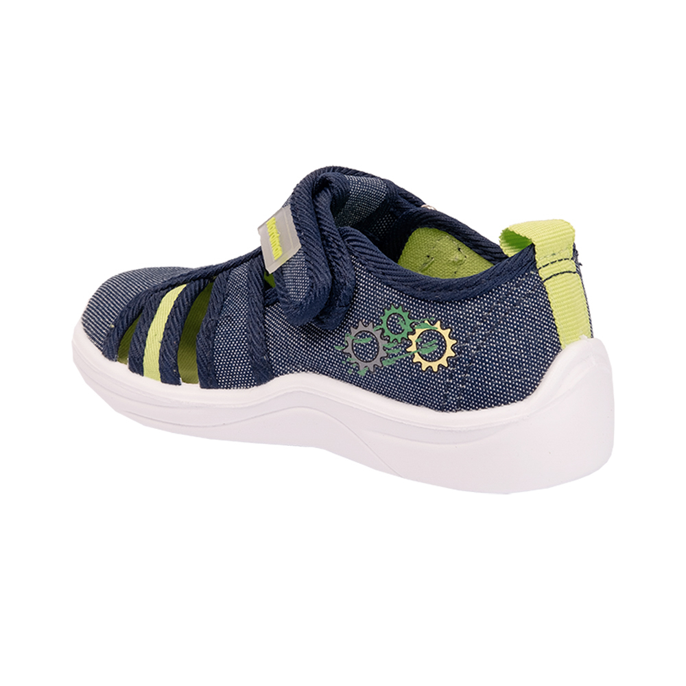 Тапочки детские Nordman Stars cиний джинс - фото 6