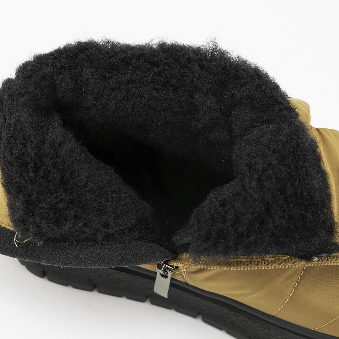 Nordman дутики с резинкой -затяжкой цвет горчичный - фото 7