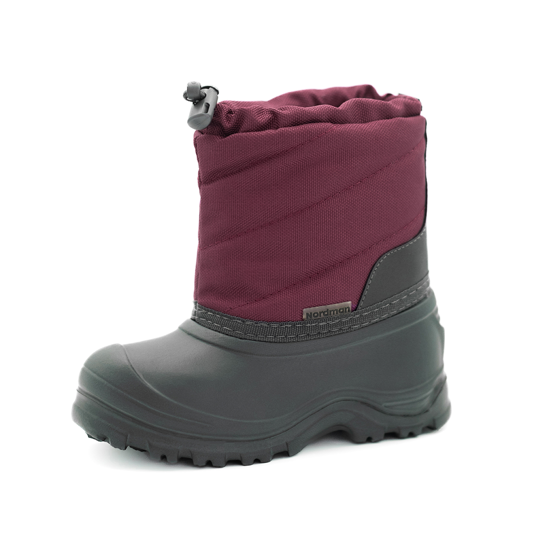 Сноубутсы Nordman на затяжке цвет фуксия - фото 5