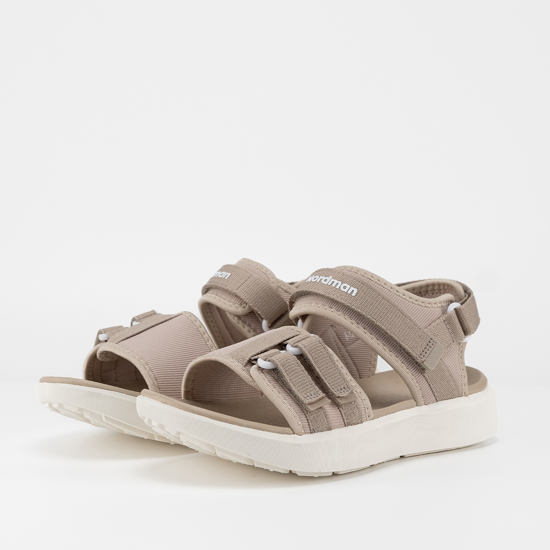 Nordman сандалии женские летние тёмно-бежевые - фото 2