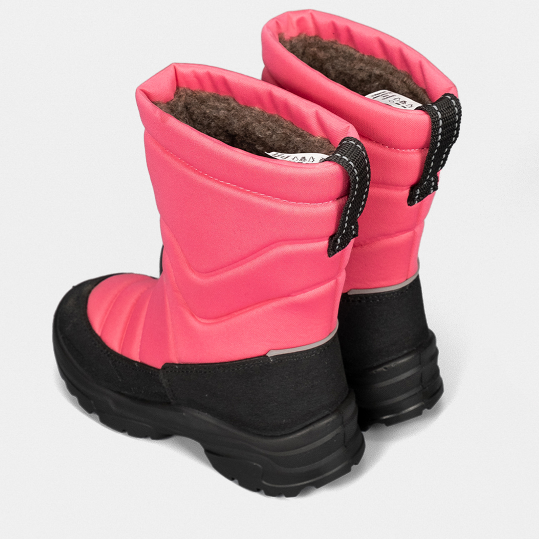 Зимние детские сапоги Nordman Lumi розовые - фото 3