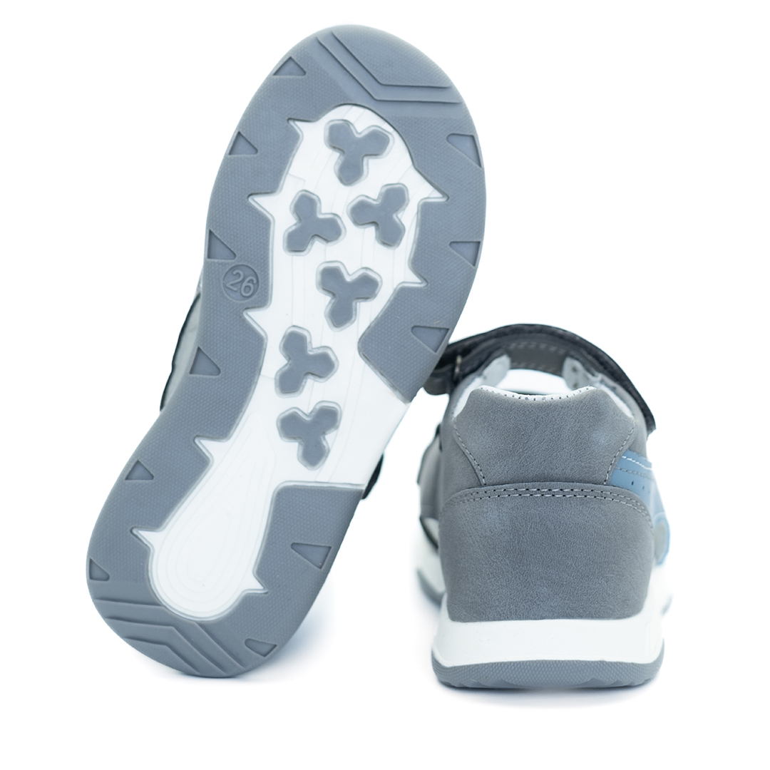 Сандалики детские Nordman Boom серые - фото 3