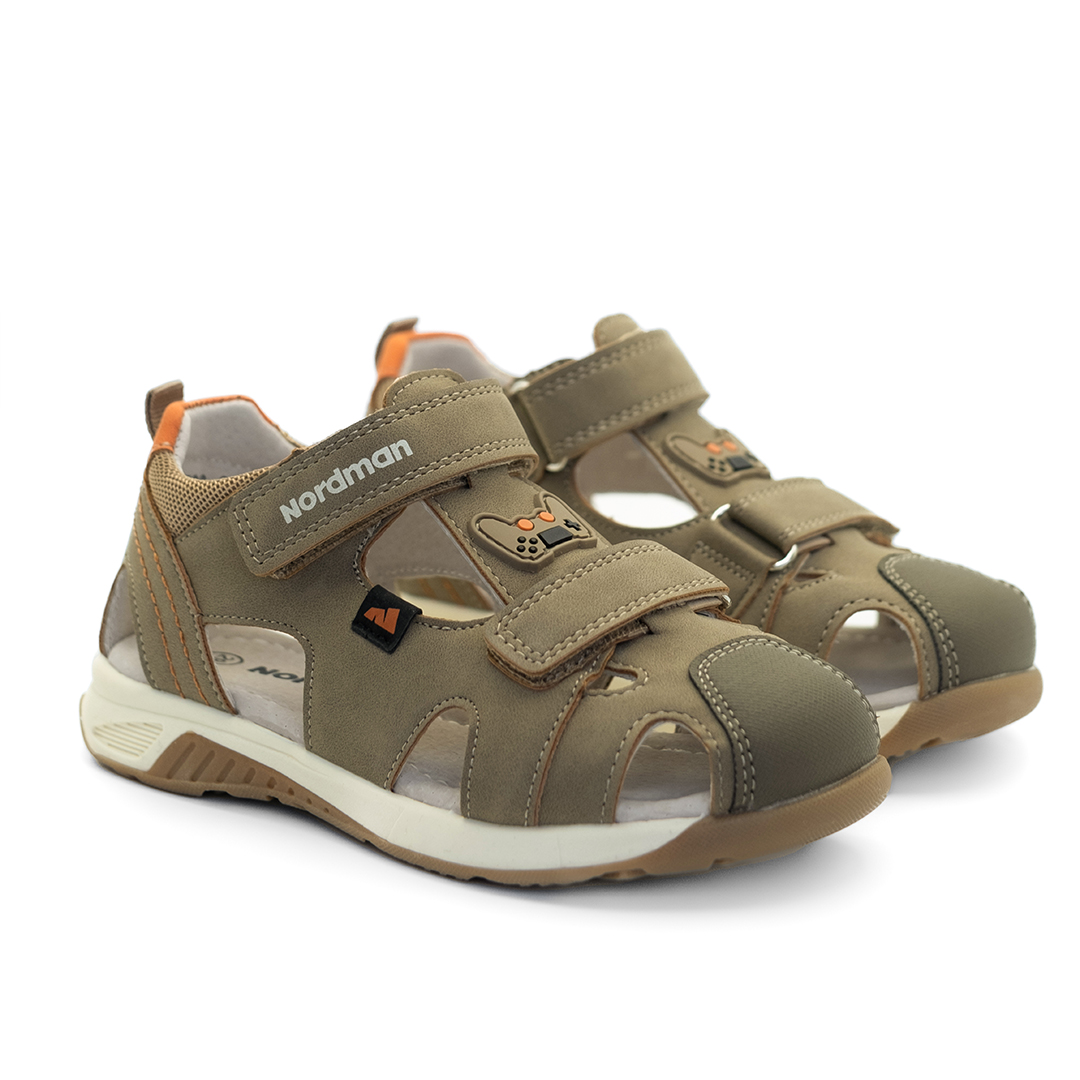 Сандалики детские Nordman Boom бежевые - фото 1