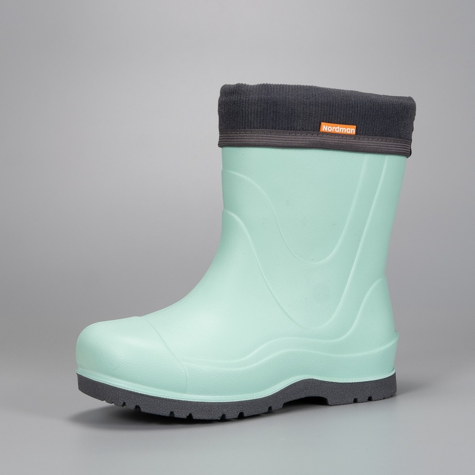 Сапоги детские Nordman Rocket со съемным флисовым утеплителем мятные - фото 2