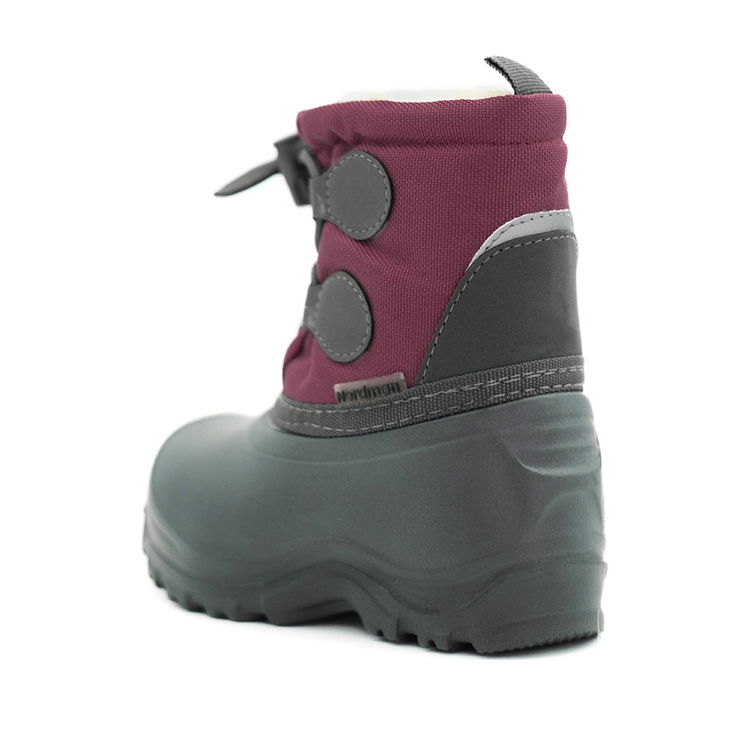 Сноубутсы Nordman комбинированные цвет фуксия - фото 2