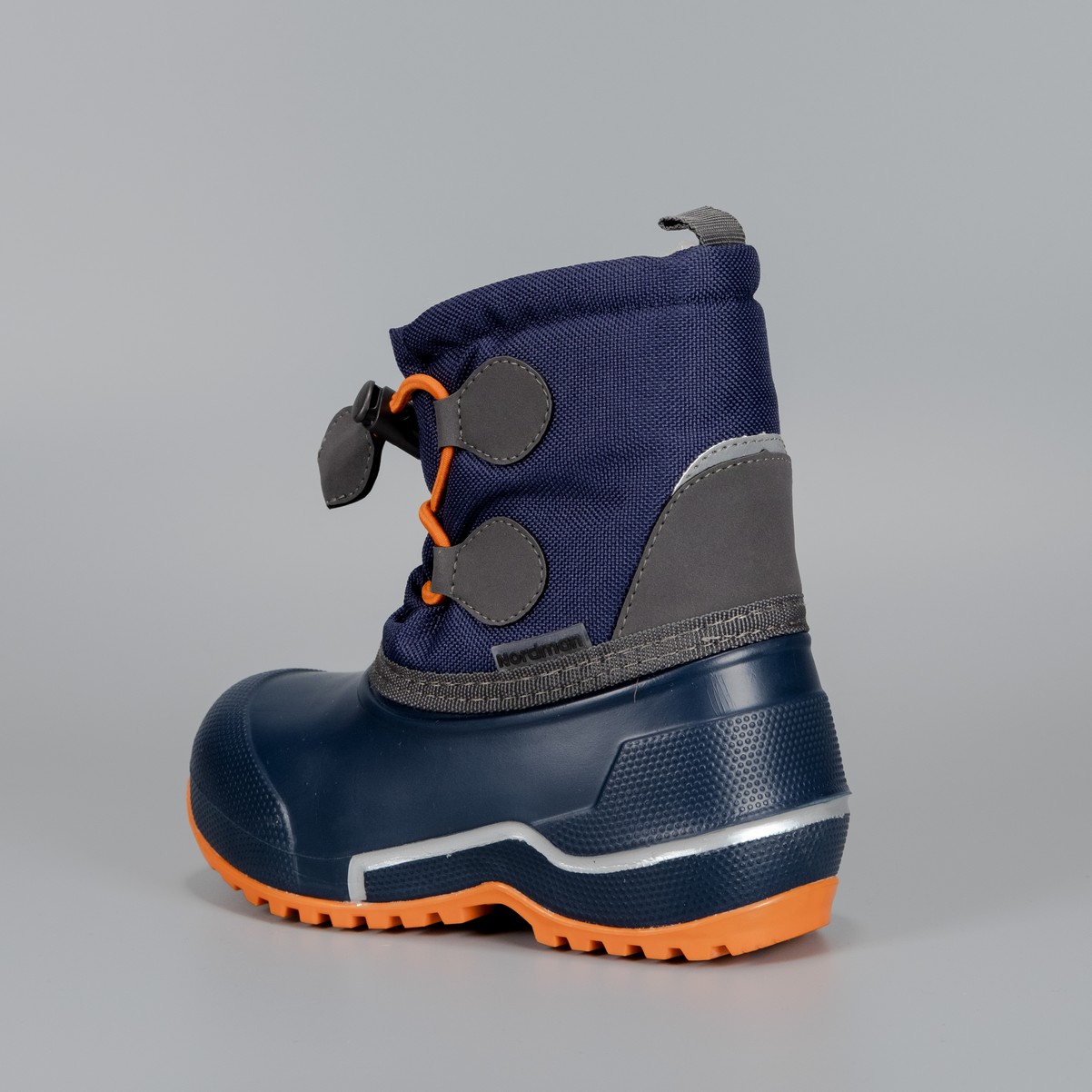 Сноубутсы Nordman Cross из ЭВА+ТЭП синий/оранжевый - фото 7