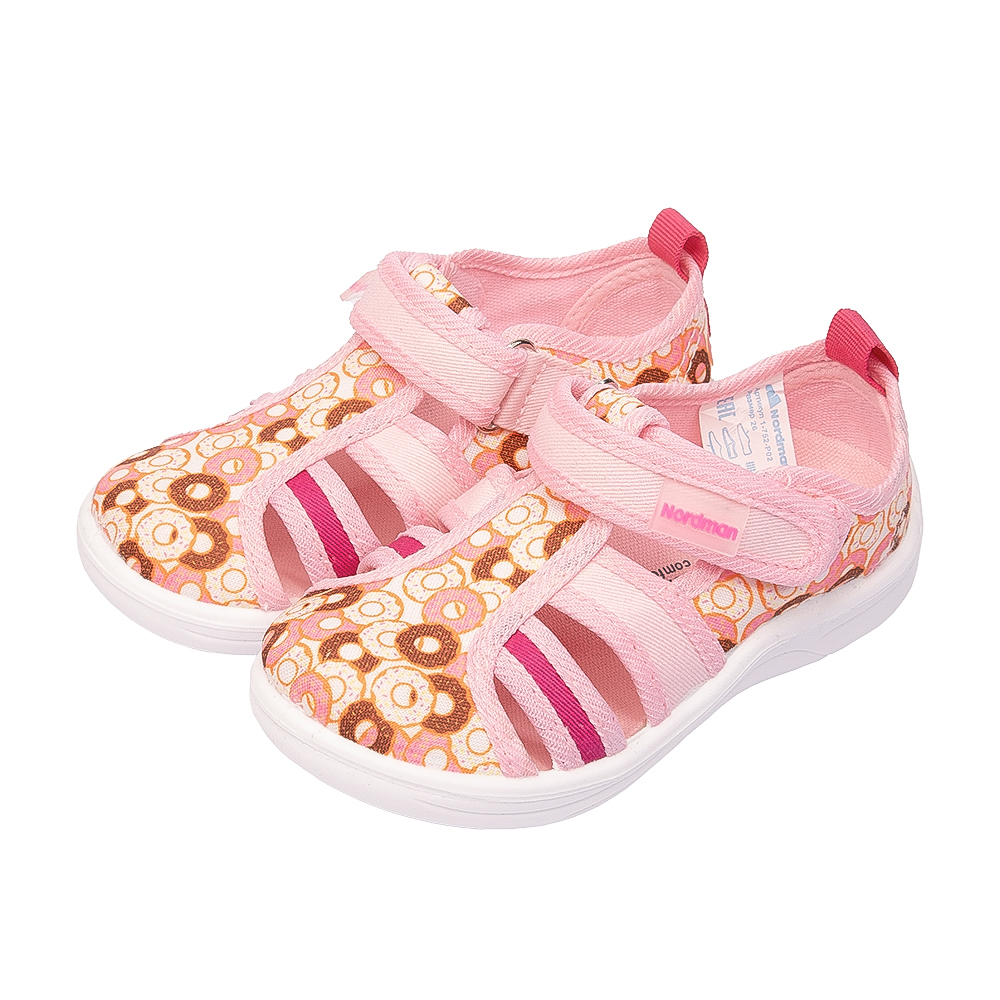 Тапочки детские Nordman Stars розовые с принтом - фото 6