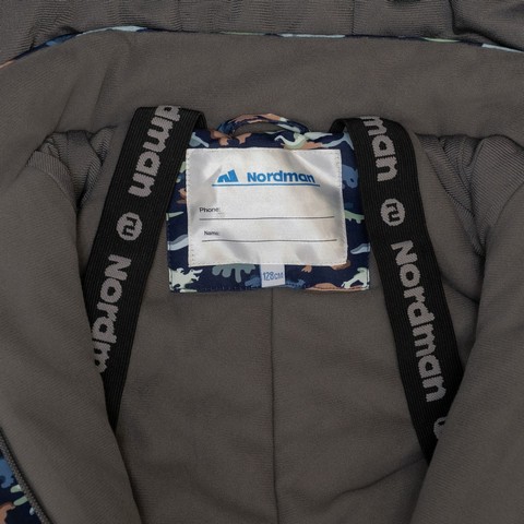 Комбинезон детский Nordman Wear Темно-синий с принтом - фото 6