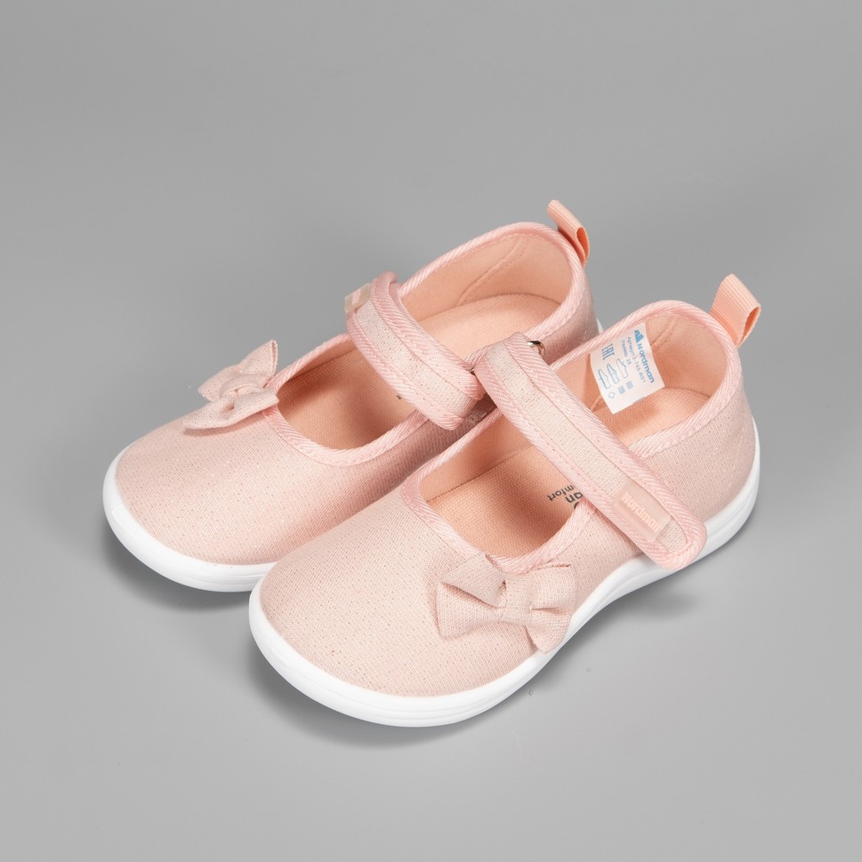 Тапочки детские Nordman Stars ярко-розовые с блестками - фото 8