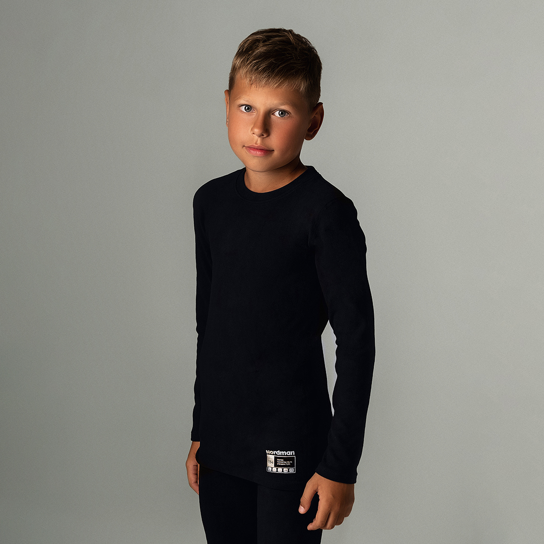 Термобелье Nordman  десткое  Warm, цвет синий - фото 3