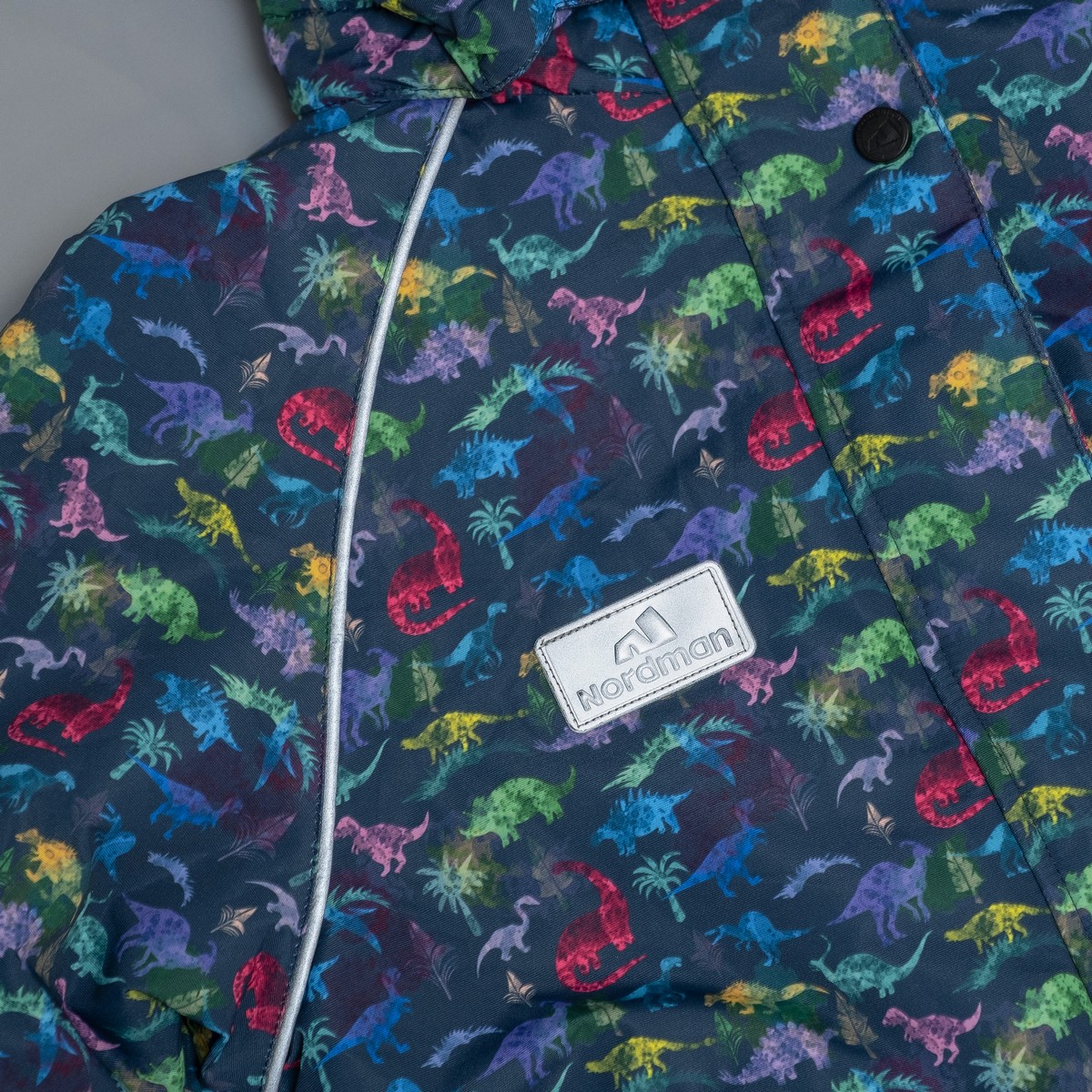 Комбинезон детский Nordman Wear  Темно-зеленый с принтом - фото 3