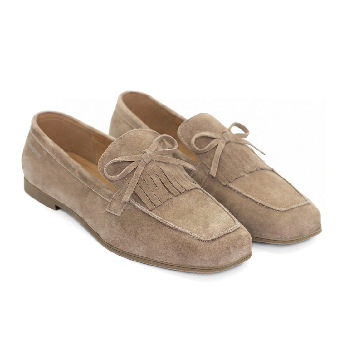 Женские лоферы Nordman бежевые - фото 1