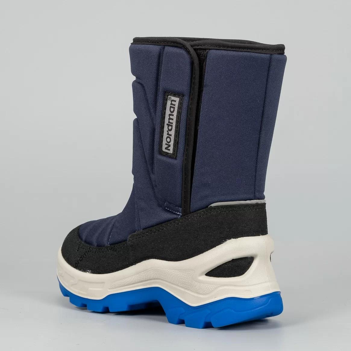 Детские сапоги Nordman Lumi 2.0 LED синие - фото 6