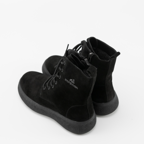 Nordman ботинки на шнурках цвет черный - фото 6