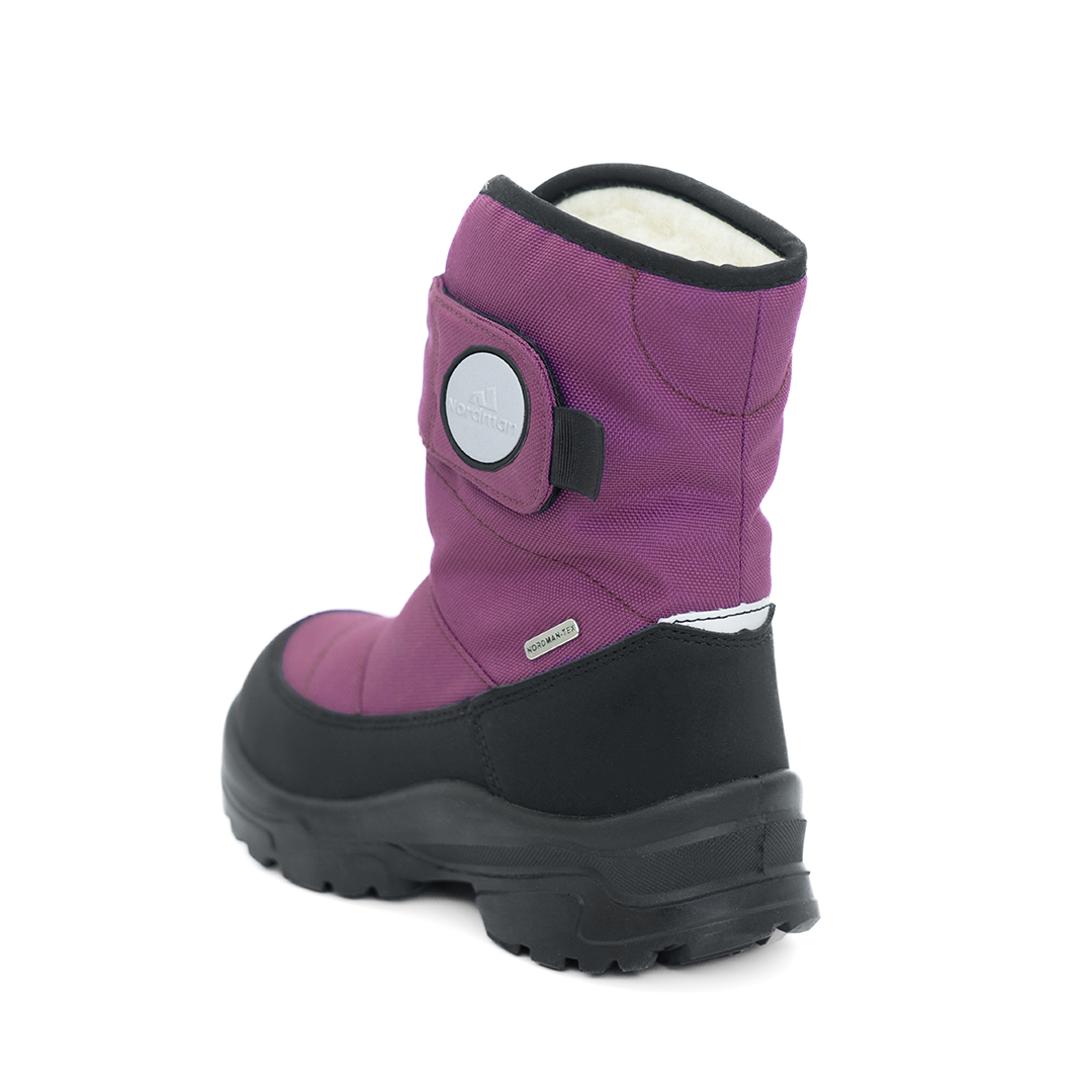 Зимние детские сапоги Nordman Next фиолетовые - фото 3