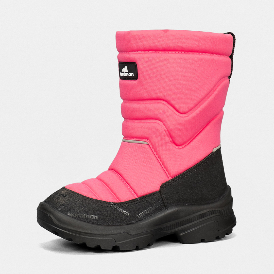 Зимние детские сапоги Nordman Lumi розовые - фото 7