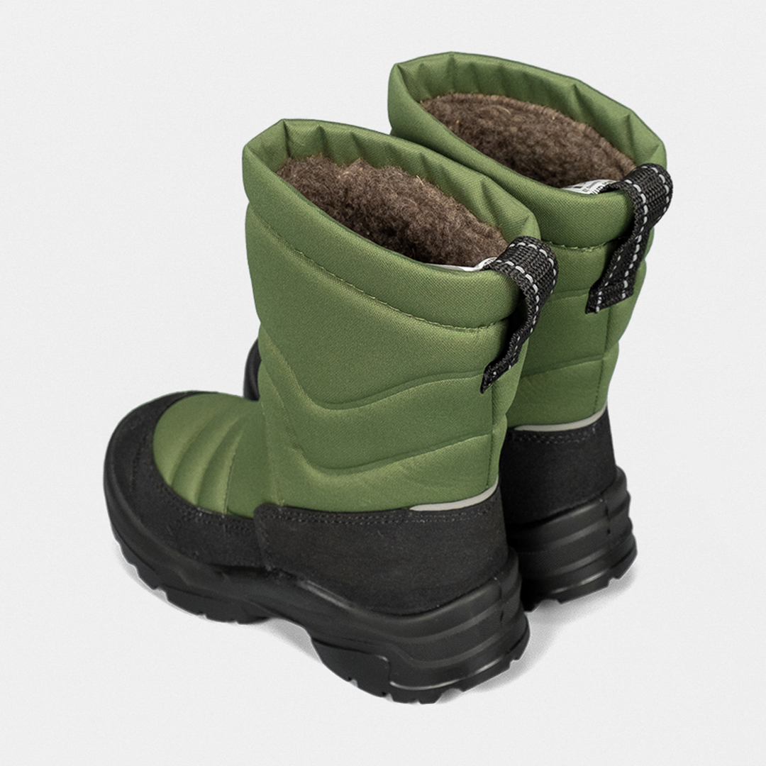 Зимние детские сапоги Nordman Lumi Хаки - фото 3