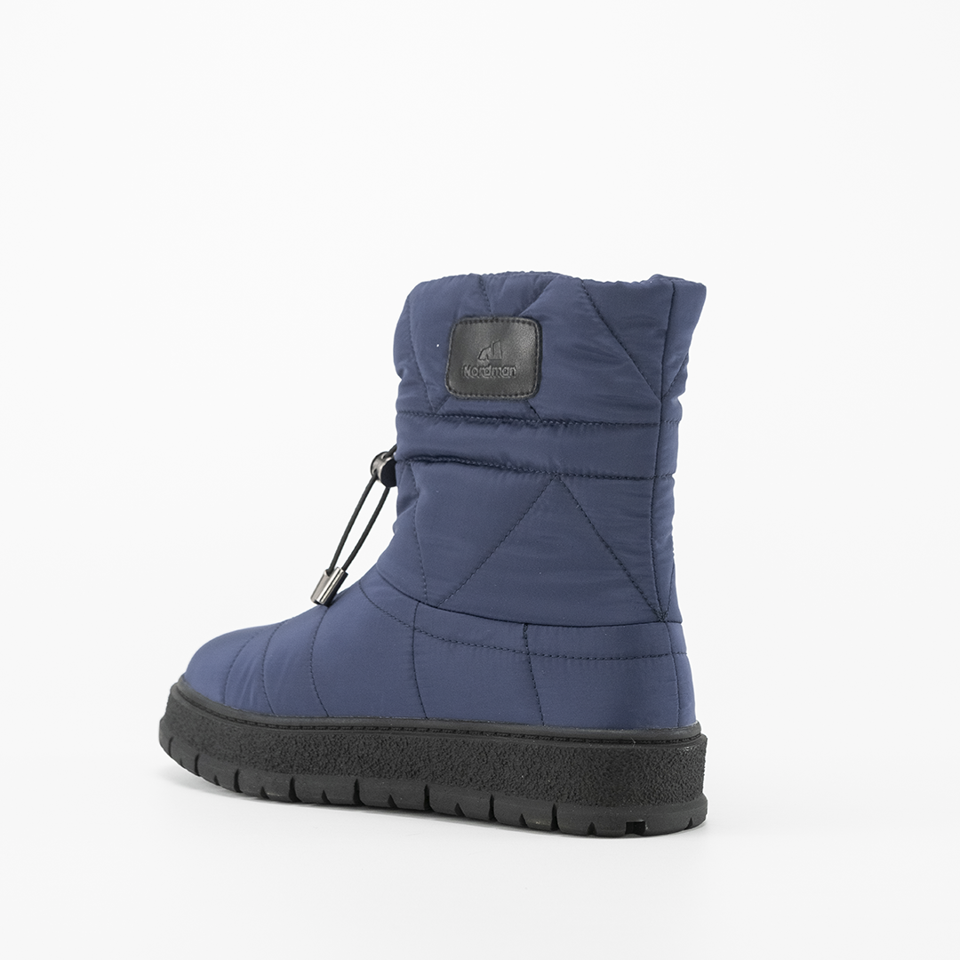 Nordman дутики с резинкой -затяжкой цвет темно-синий - фото 9