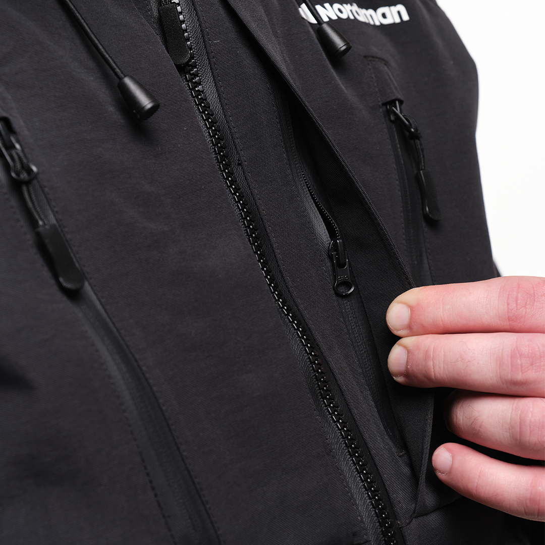 Куртка Jack-3 мембранная с капюшоном цвет чёрный - фото 10