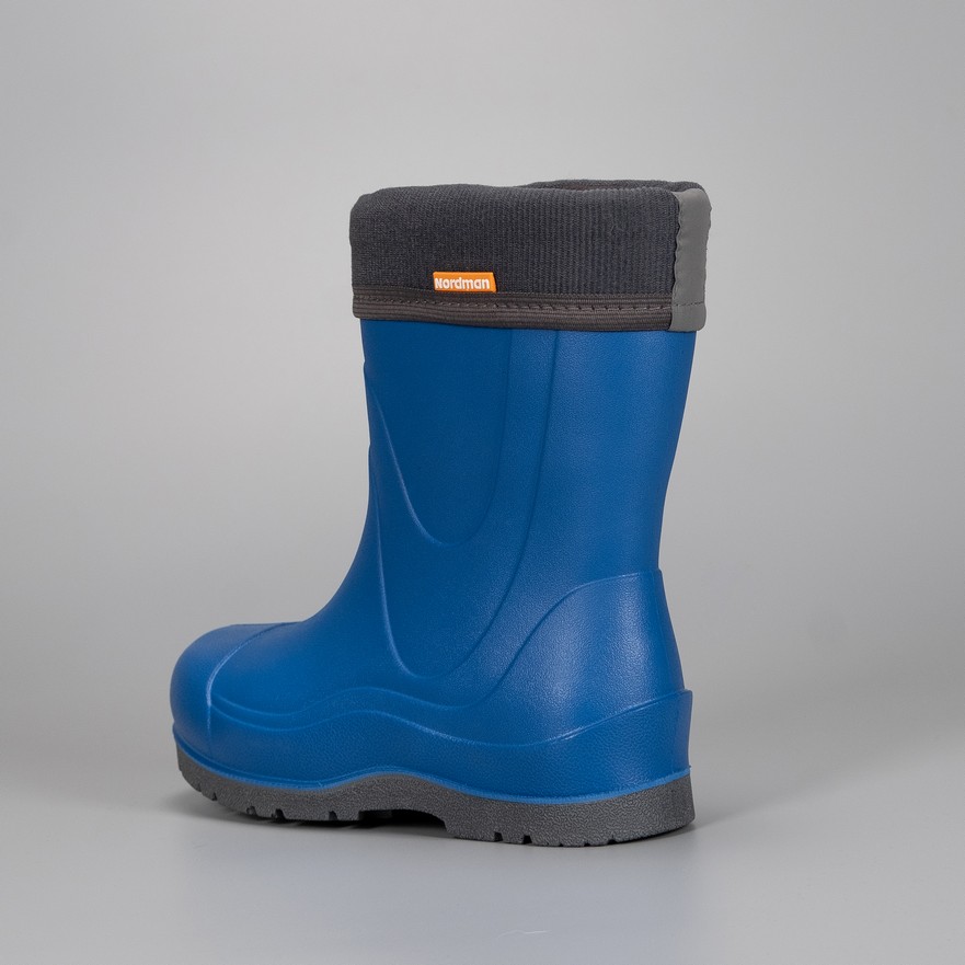 Сапоги детские Nordman Rocket со съемным флисовым утеплителем синие - фото 4