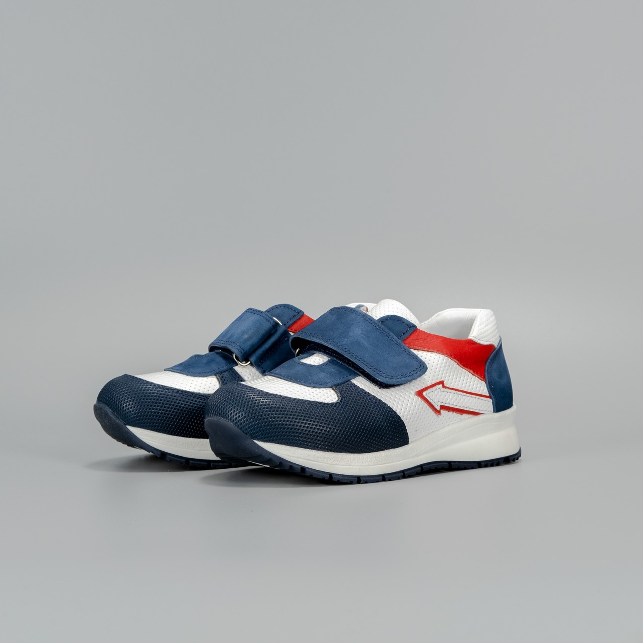 Кожаные кроссовки Nordman Groove синие - фото 7