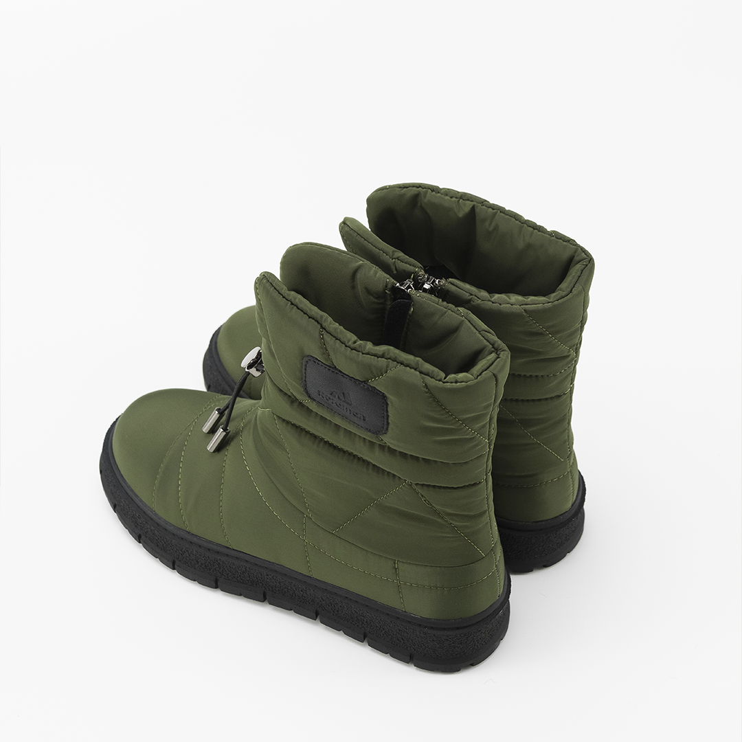 Nordman сапоги с резинкой-затяжкой  цвет хаки - фото 5