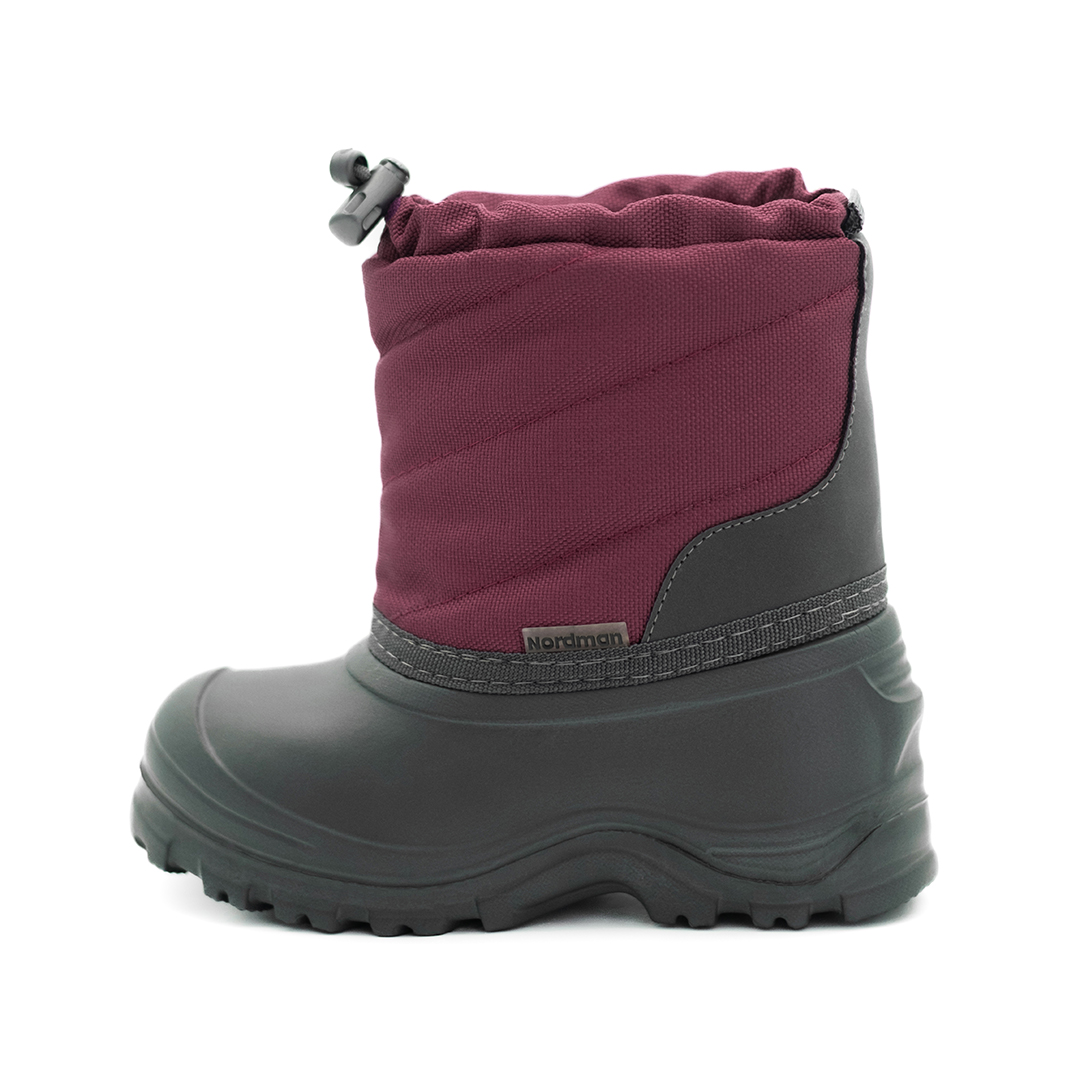Сноубутсы Nordman на затяжке цвет фуксия - фото 4