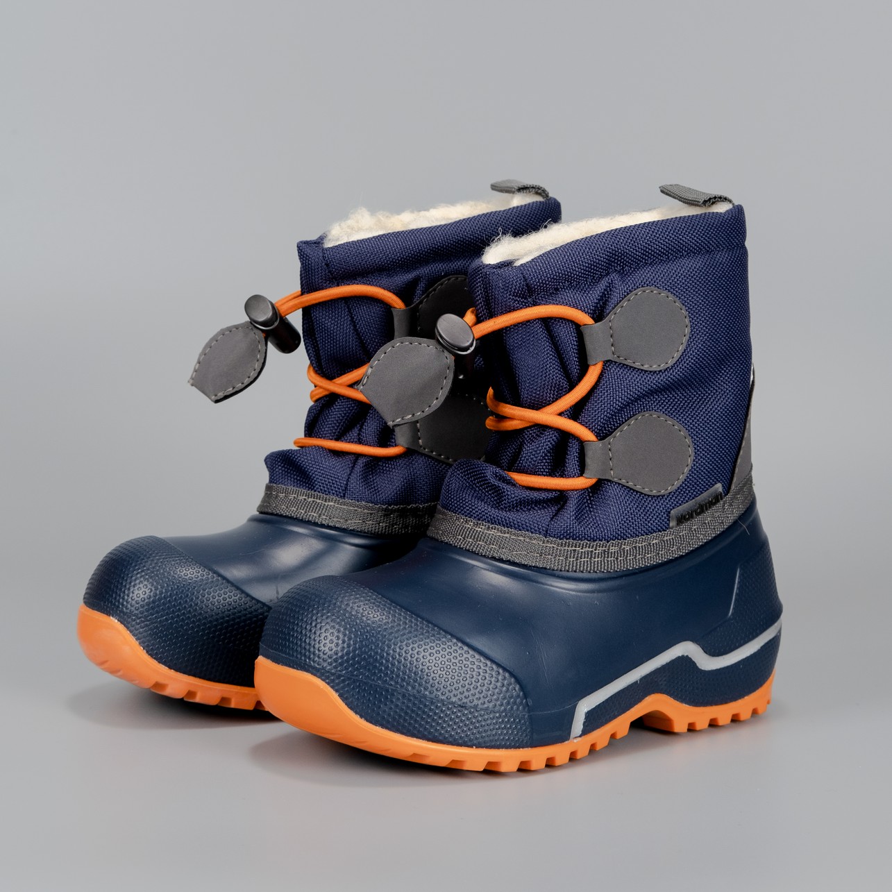 Сноубутсы Nordman Cross из ЭВА+ТЭП синий/оранжевый - фото 2