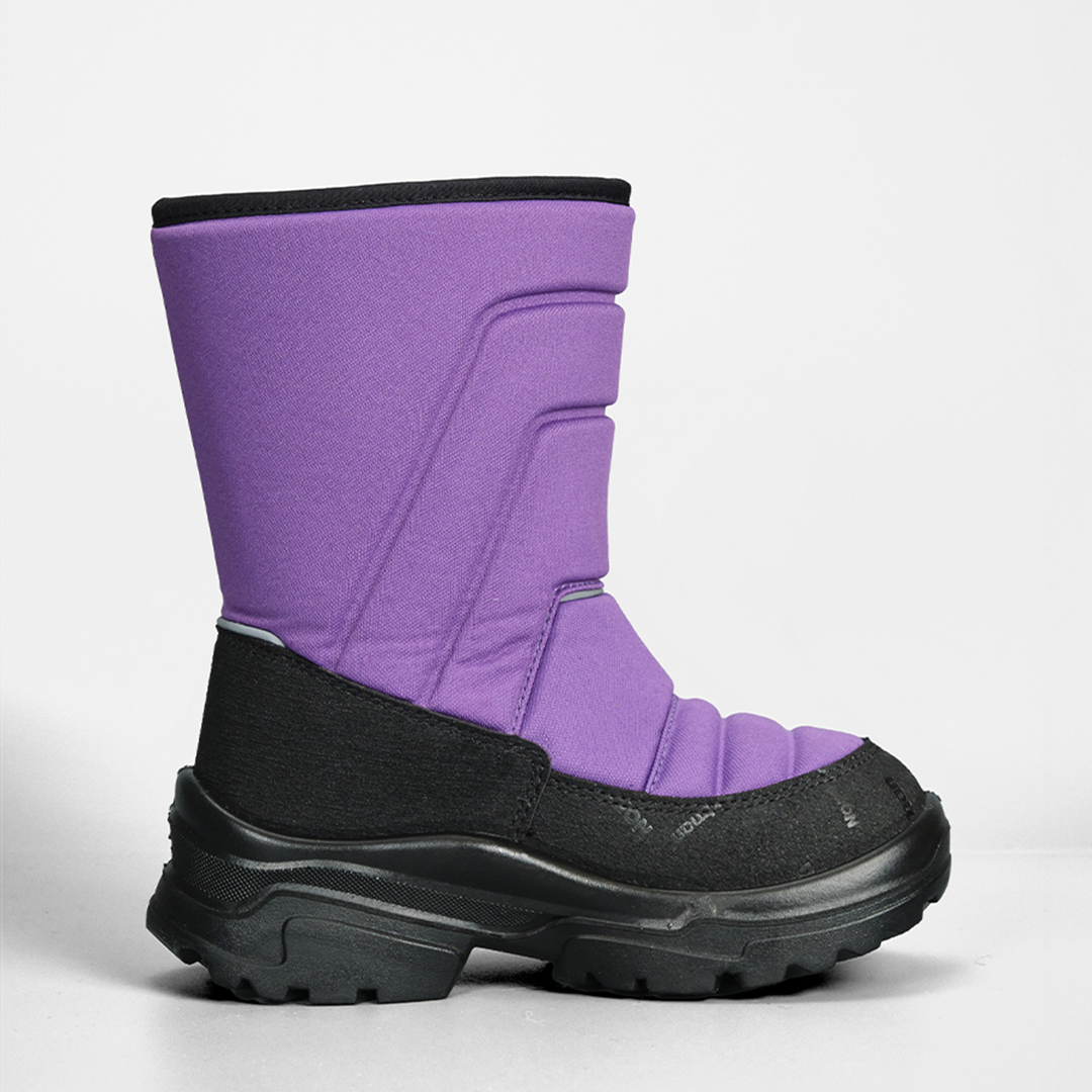 Зимние детские сапоги Nordman Lumi на липучке фиолетовые - фото 6