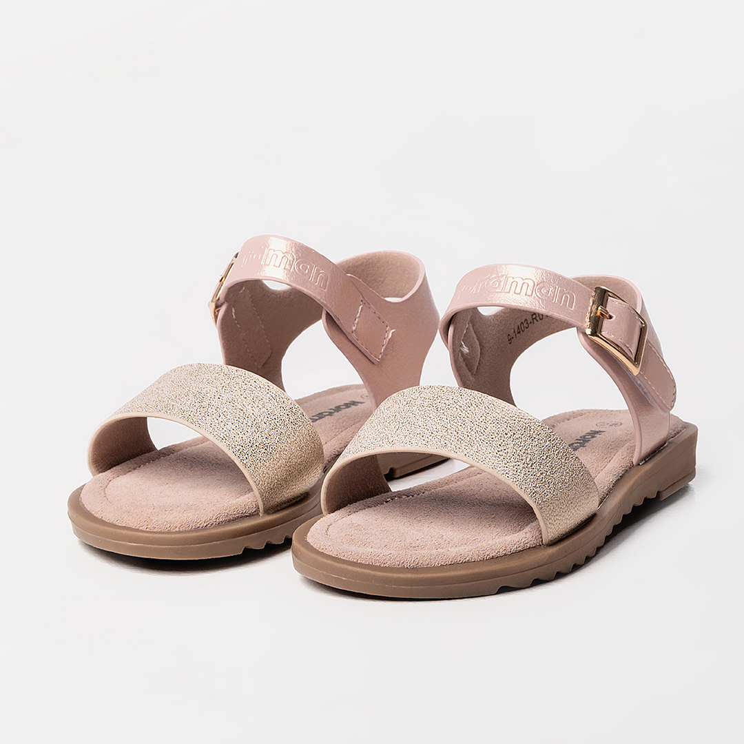 Детские летние босоножки Nordman бежевые - фото 1