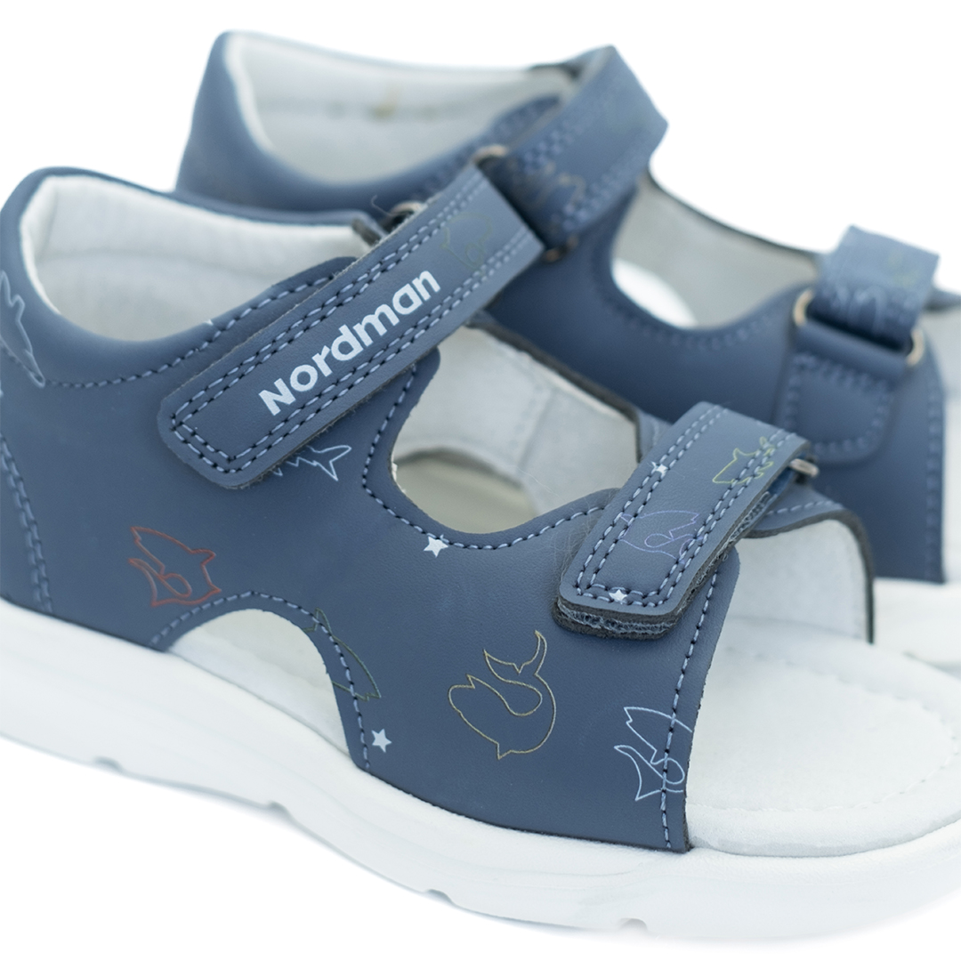 Сандалики детские Nordman Boom синие - фото 2